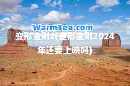 变形金刚2(变形金刚2024年还要上映吗)