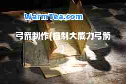 弓箭制作(自制大威力弓箭)