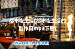 都市夜生活(都市夜生活的副作用mp3下载)