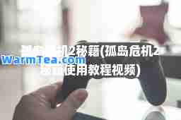 孤岛危机2秘籍(孤岛危机2秘籍使用教程视频)