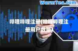 哔哩哔哩注册(哔哩哔哩注册用户数量) 哔哩哔哩注册(哔哩哔哩注册用户数量)