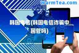 韩国电信(韩国电信诈骗中国管吗)