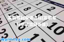 发明专利申请流程(发明专利申请流程步骤)