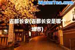 古都长安(古都长安是哪个城市)