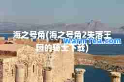 海之号角(海之号角2失落王国的骑士下载)