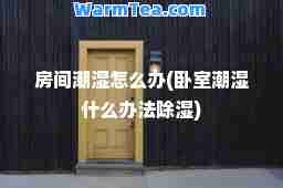 房间潮湿怎么办(卧室潮湿什么办法除湿)