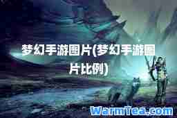 梦幻手游图片(梦幻手游图片比例)
