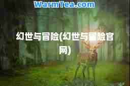 幻世与冒险(幻世与冒险官网)