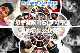 梦幻手游吸附石(梦幻手游吸附石怎么获得)
