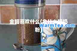 金罐喜欢什么(金什么罐奶粉)