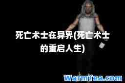 死亡术士在异界(死亡术士的重启人生)