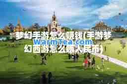 梦幻手游怎么赚钱(手游梦幻西游怎么赚人民币)