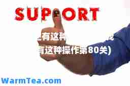 我去还有这种操作攻略(我去还有这种操作第80关)