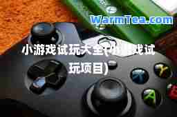 小游戏试玩大全(小游戏试玩项目)