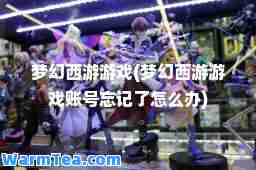 梦幻西游游戏(梦幻西游游戏账号忘记了怎么办)