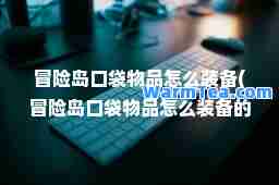 冒险岛口袋物品怎么装备(冒险岛口袋物品怎么装备的)