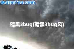 暗黑3bug(暗黑3bug风)