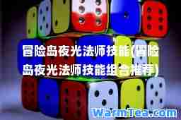 冒险岛夜光法师技能(冒险岛夜光法师技能组)