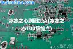 冰冻之心刷图加点(冰冻之心100级加点)
