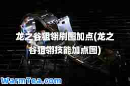 龙之谷狙翎刷图加点(龙之谷狙翎技能加点图)