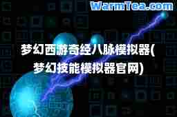 梦幻西游奇经八脉模拟器(梦幻技能模拟网)