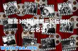 暗黑3论坛(暗黑三论坛叫什么名字)