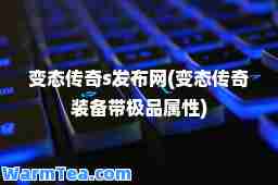 变态传奇s发布网(变态传奇装备带属性)