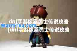 dnf手游像素勇士传说攻略(dnf手游像素勇士传说攻略视频)
