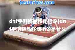 dnf手游物品移动指令(dnf手游物品移动指令是什么)