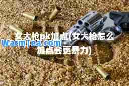 女大枪pk加点(女大枪怎么加点会更暴力)