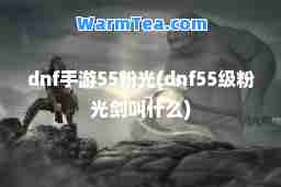 dnf手游55粉光(dnf55级粉光剑叫什么)