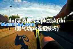 dnf手游男气功pk加点(dnf男气功pk连招技巧)