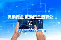 流动资金 流动资金测算公式