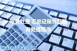 账务处理 汇总记账凭证账务处理程序