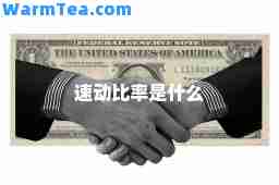 速动比率是什么
