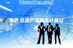 资产 总资产周转率计算公式