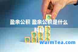 盈余公积 盈余公积是什么科目