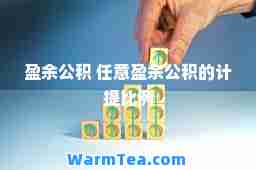 盈余公积 任意盈余公积的计提比例