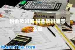 税金及附加 税金及附加怎么算
