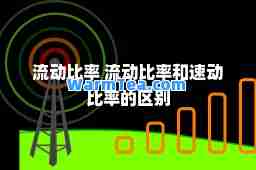 流动比率 流动比率和速动比率的区别