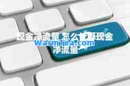 现金净流量 怎么计算现金净流量