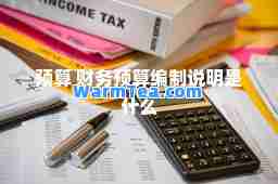 预算 财务预算编制说明是什么