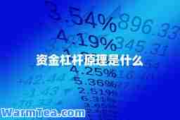 资金杠杆原理是什么