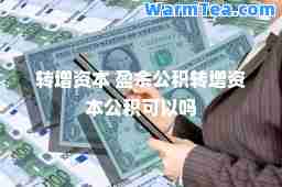 转增资本 盈余公积转增资本公积可以吗