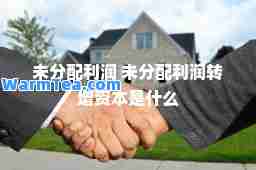 未分配利润 未分配利润转增资本是什么