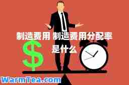 制造费用 制造费用分配率是什么