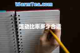 流动比率多少适