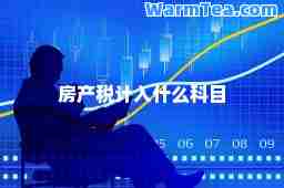 房产税计入什么科目