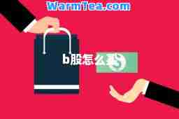 b股怎么买