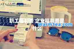 职工福利费 企业福利费是什么